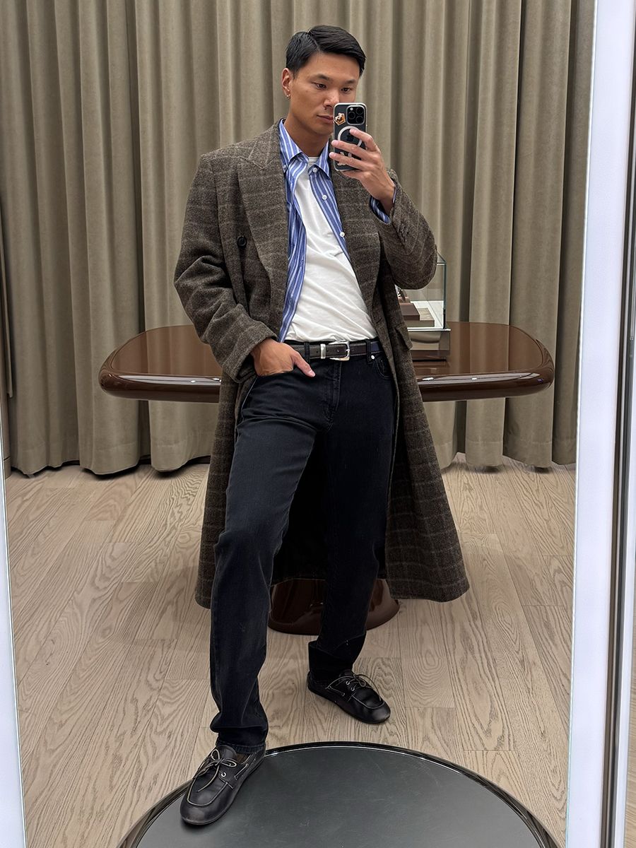 Joseph Tang Fall Denim Outfits