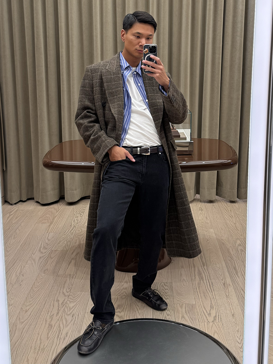 Joseph Tang Fall Denim Outfits
