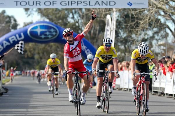 Drapac's Malcolm Rudolph wins stage 5 of the Tour of Gippsland