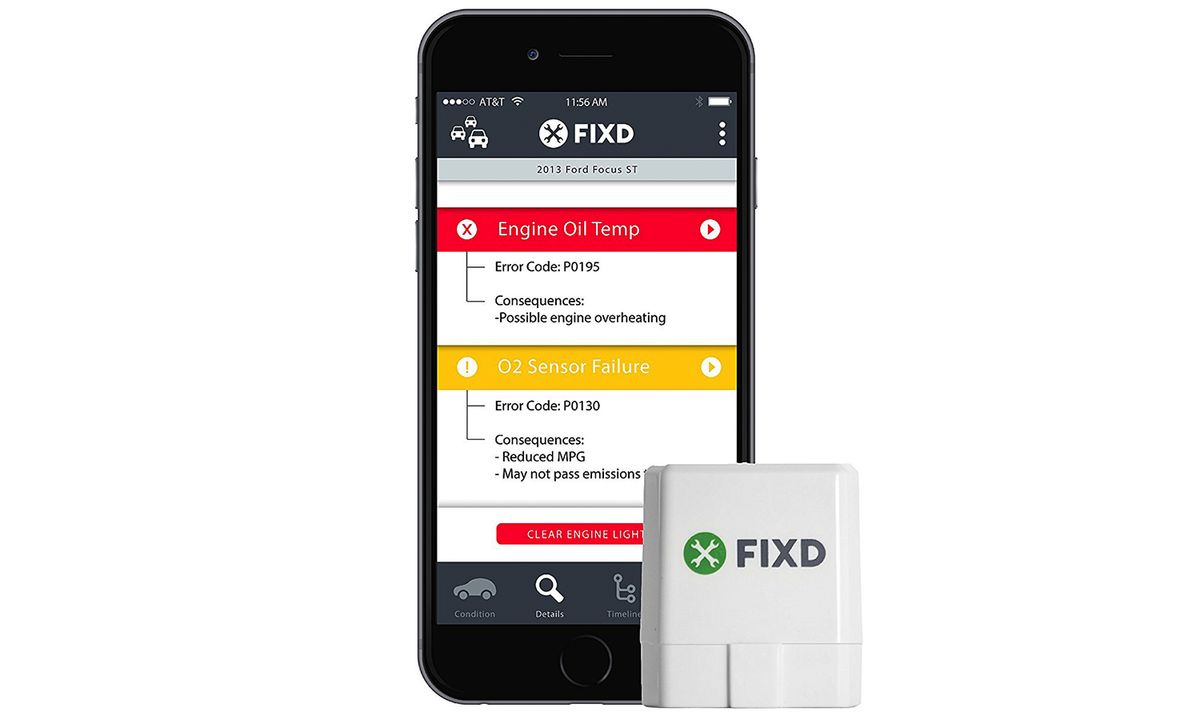 New OBD-II Generic Car Diagnostic ‘fixd’ Scan tool for 3rd party