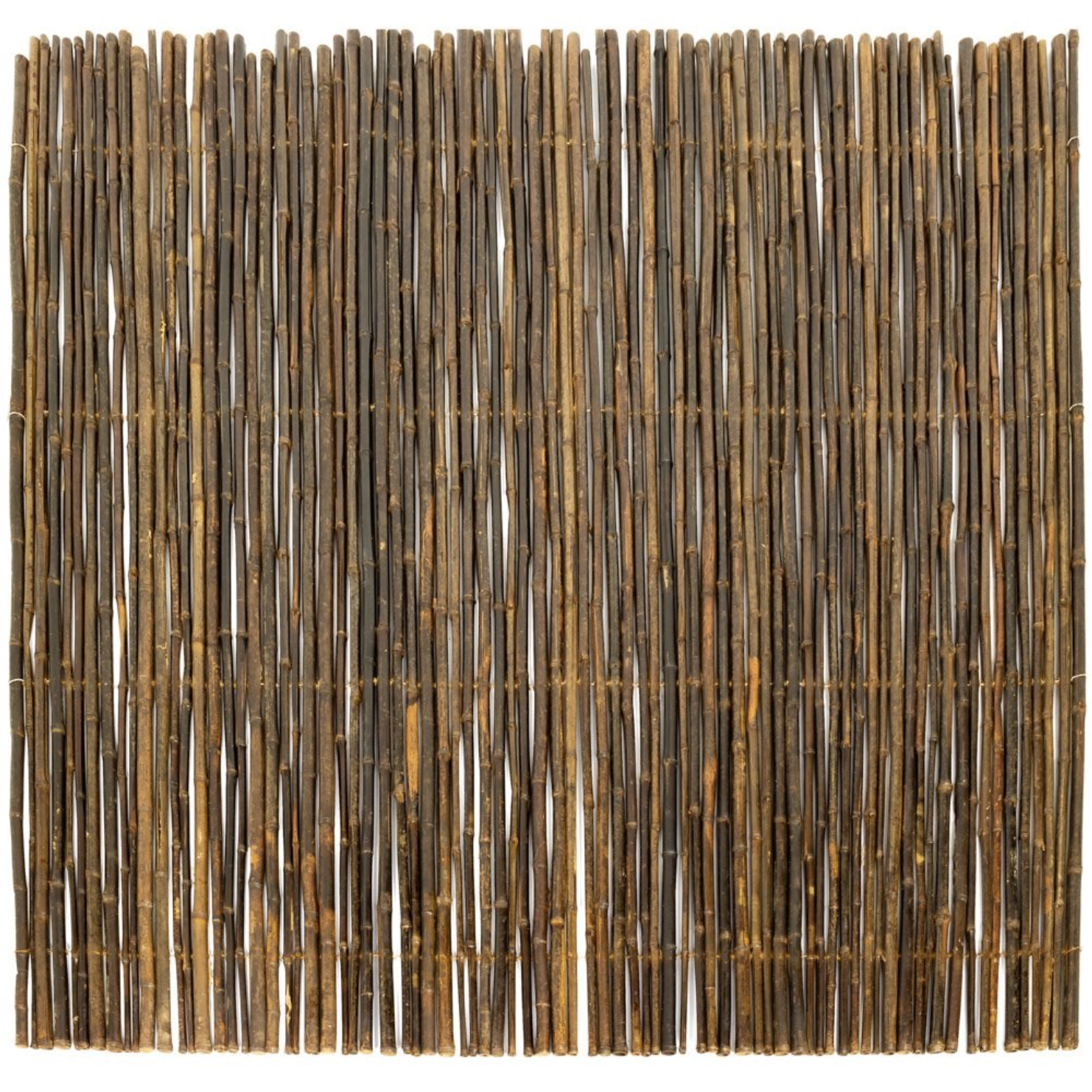 black bamboo fence roll