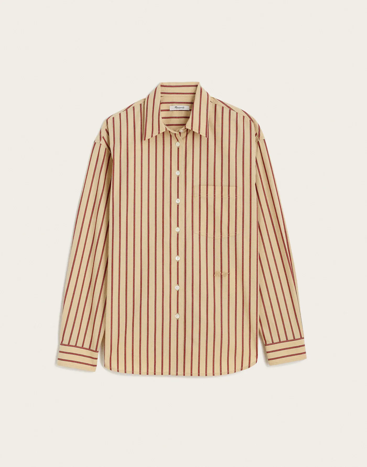 Madewell, The Easy Shirt in Poplin
