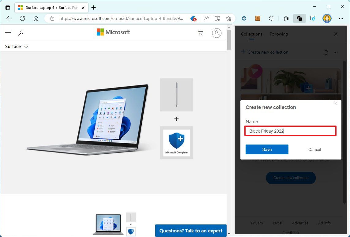 Microsoft Edge Black Friday 2022