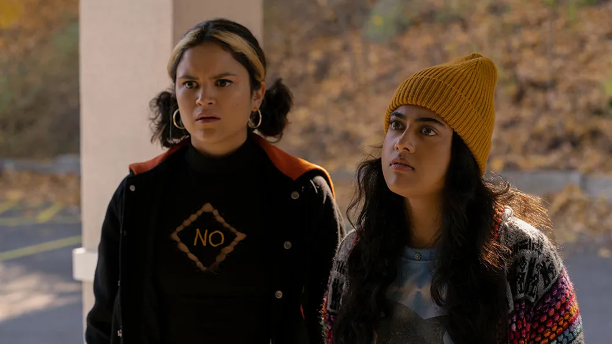 Victoria Moroles and Kuhoo Verma in Plan B