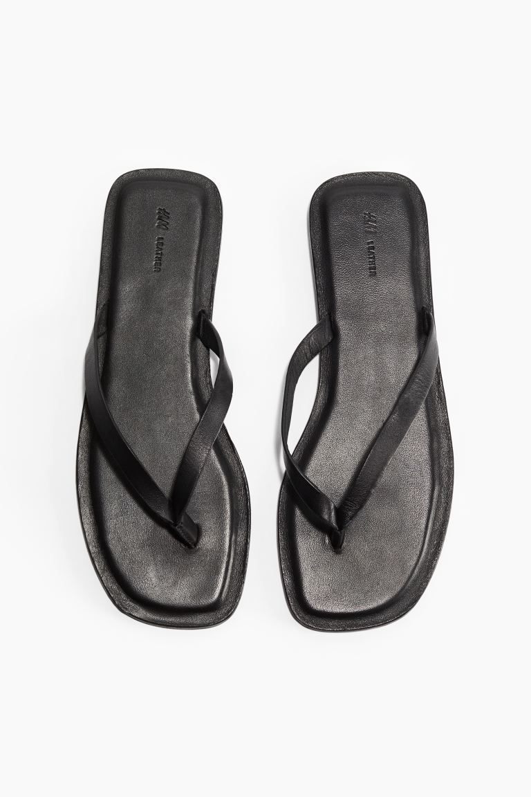 Leather Flip-Flops
