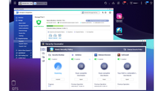 The Qnap user interface