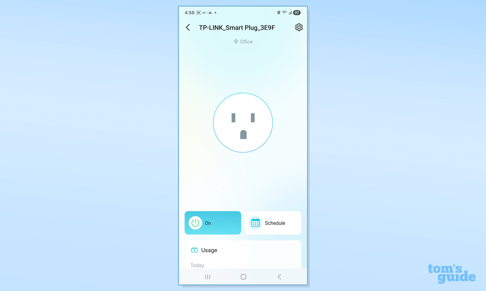 اسکرین شات از برنامه روتر شبکه TP-Link Deco BE23