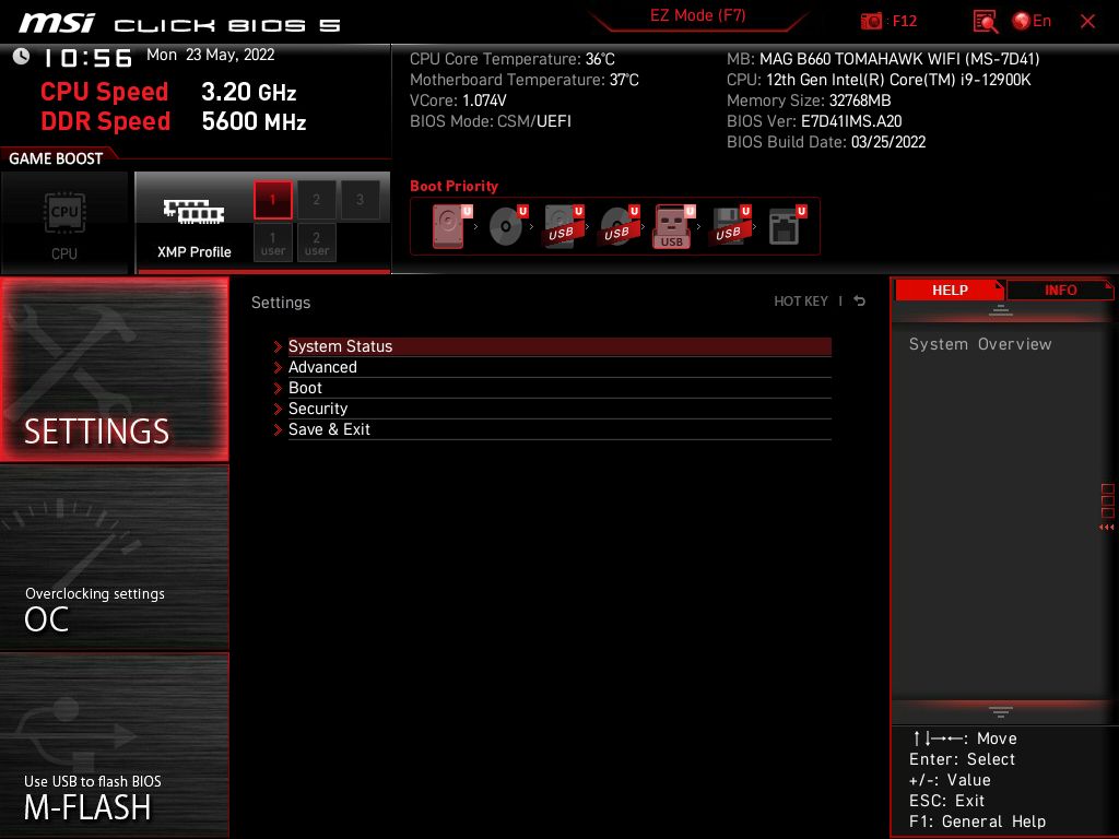 MSI MAG B660 Tomahawk WIFI