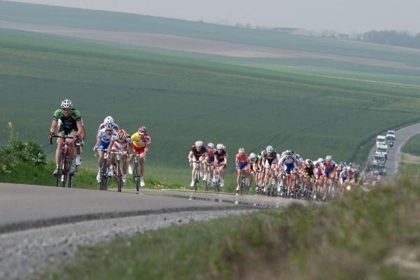 The hills do some damage on the opening stage