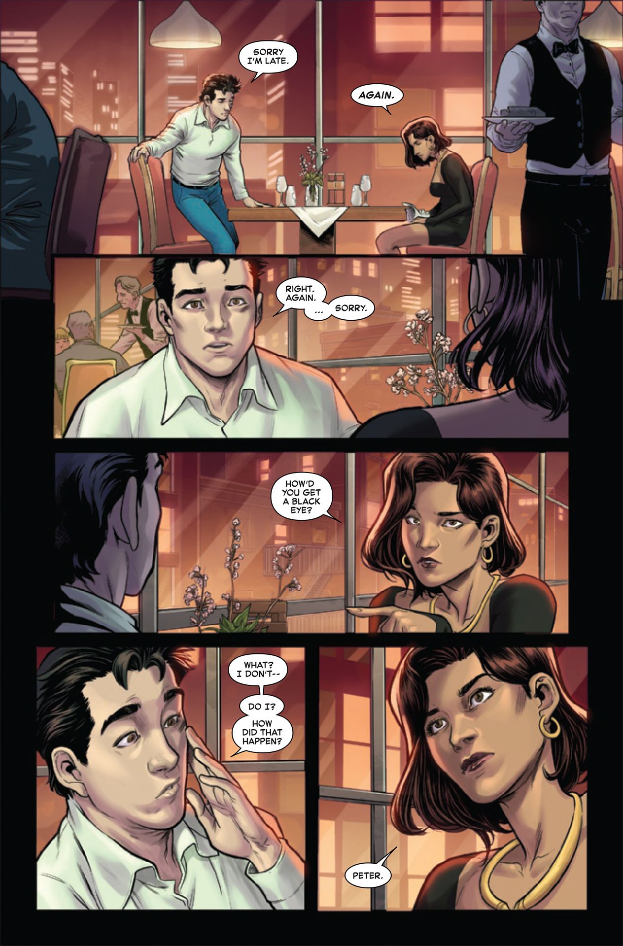 Amazing Spider-Man #55 interior pages