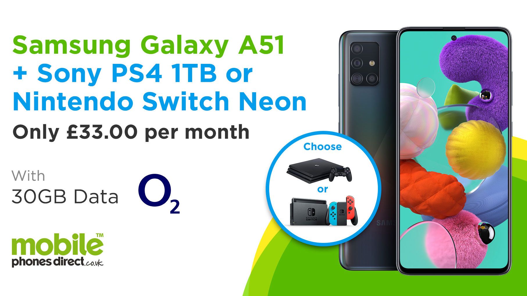 Get a free Nintendo Switch with your next phone at Mobile Phones Direct