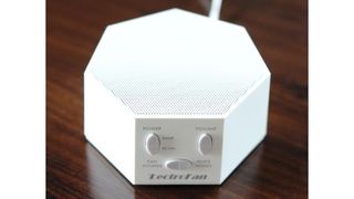 The Lectro Fan White Noise Machine on a table