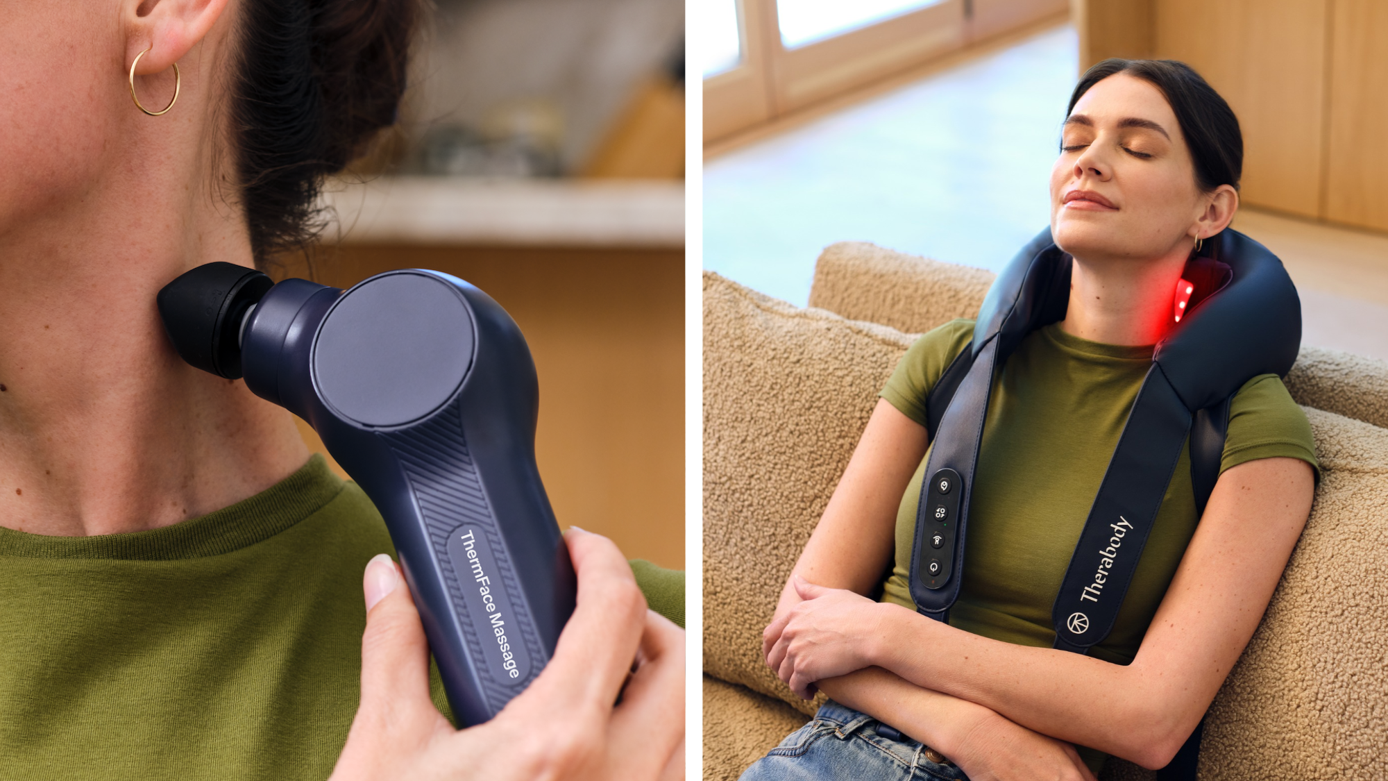 Therabody ThermFace Massage and ThermNeck &amp; Upper Back