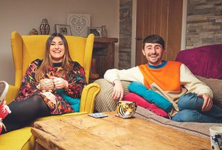 Sophie and Pete in Gogglebox