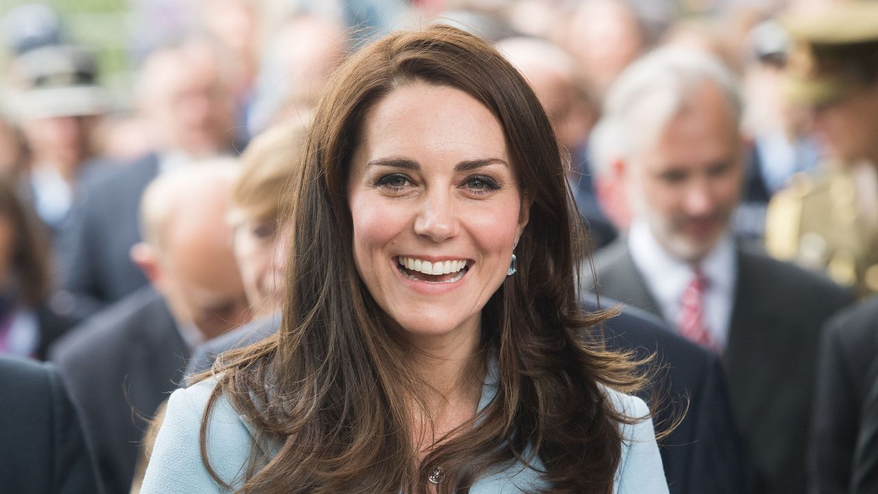 luxembourg may 11 catherine, duchess of cambridge outside the city museum along the corniche to view the capital during a one day visit on may 11, 2017 in luxembourg the duchess will attend a series of engagements to celebrate the cultural and historic ties between the uk and luxembourg and the official commemoration of the 1867 treaty of london, which confirmed luxembourgs independence and neutrality photo by samir husseinwireimage