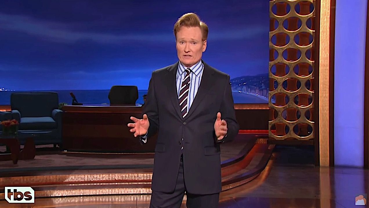 Conan O&amp;#039;Brien responds to Trump&amp;#039;s victory with a history lesson