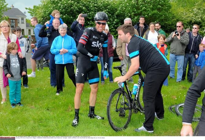 Eddy Boasson Hagen feeling sore after a crash