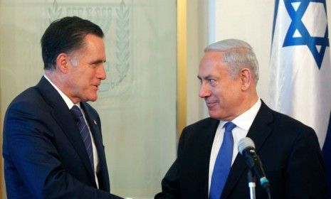 During a visit to Jerusalem on July 29, Mitt Romney met with his old acquaintance Israeli Prime Minister Benjamin Netanyahu.