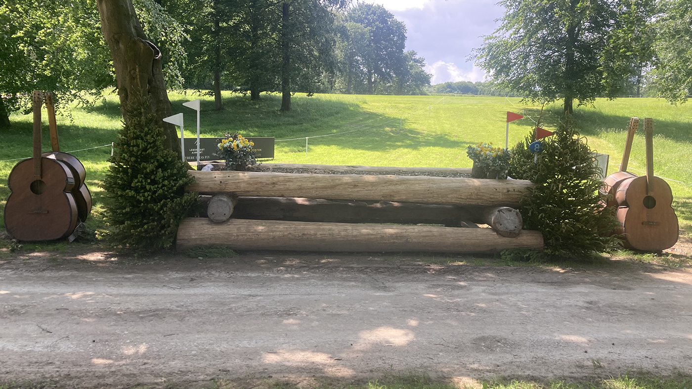 Bramham Horse Trials cross-country course fence 8