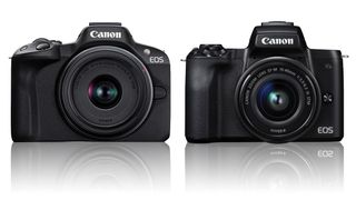 Canon EOS R50 vs EOS M50 II