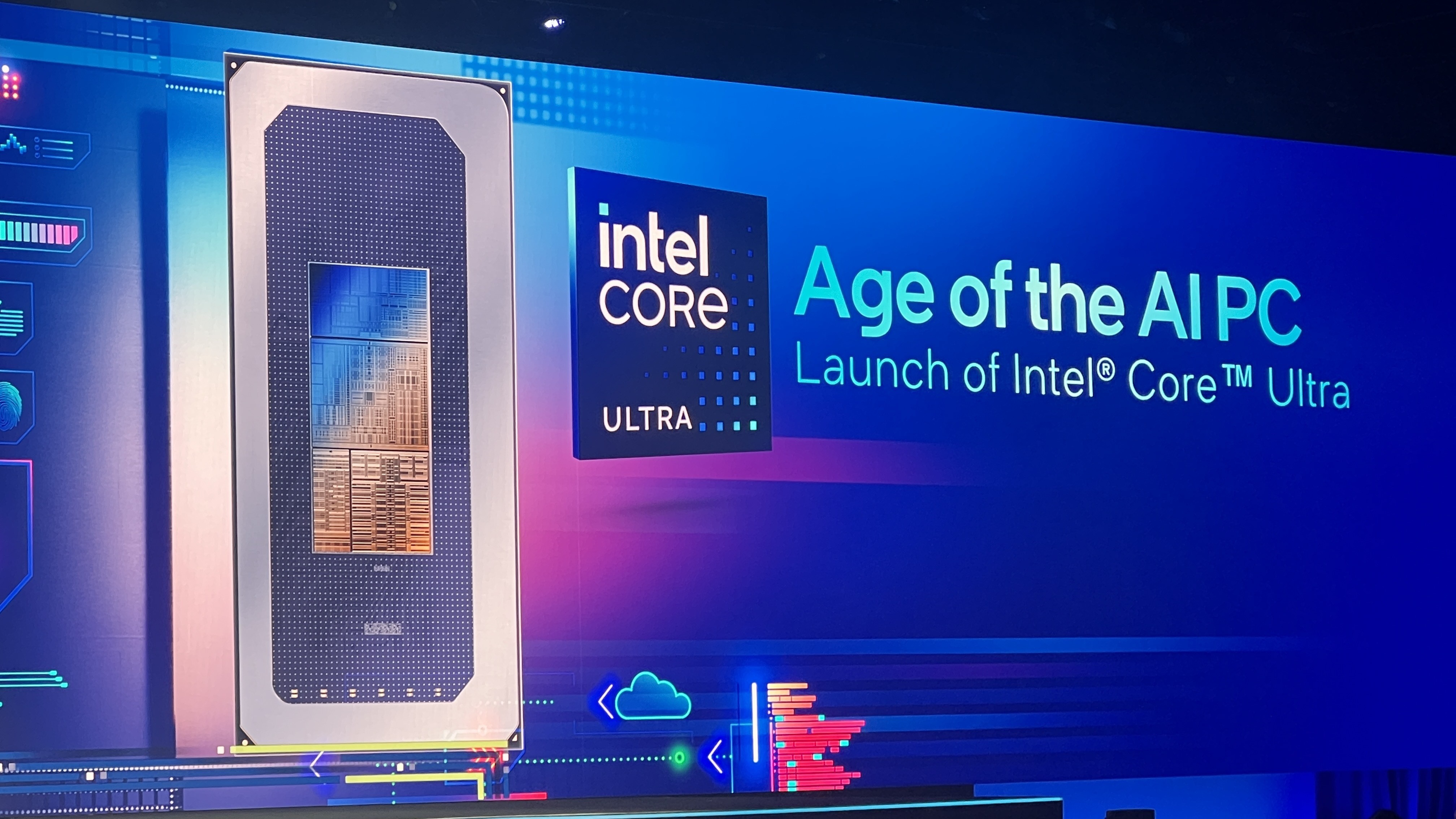 Intel announces new Core Ultra CPU with AI processing engine coming in  December | TechRadar