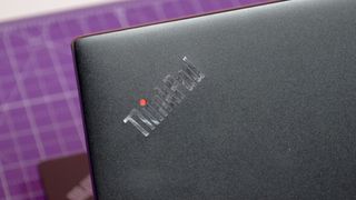 A Lenovo ThinkPad L13 Yoga Gen 4 on a table