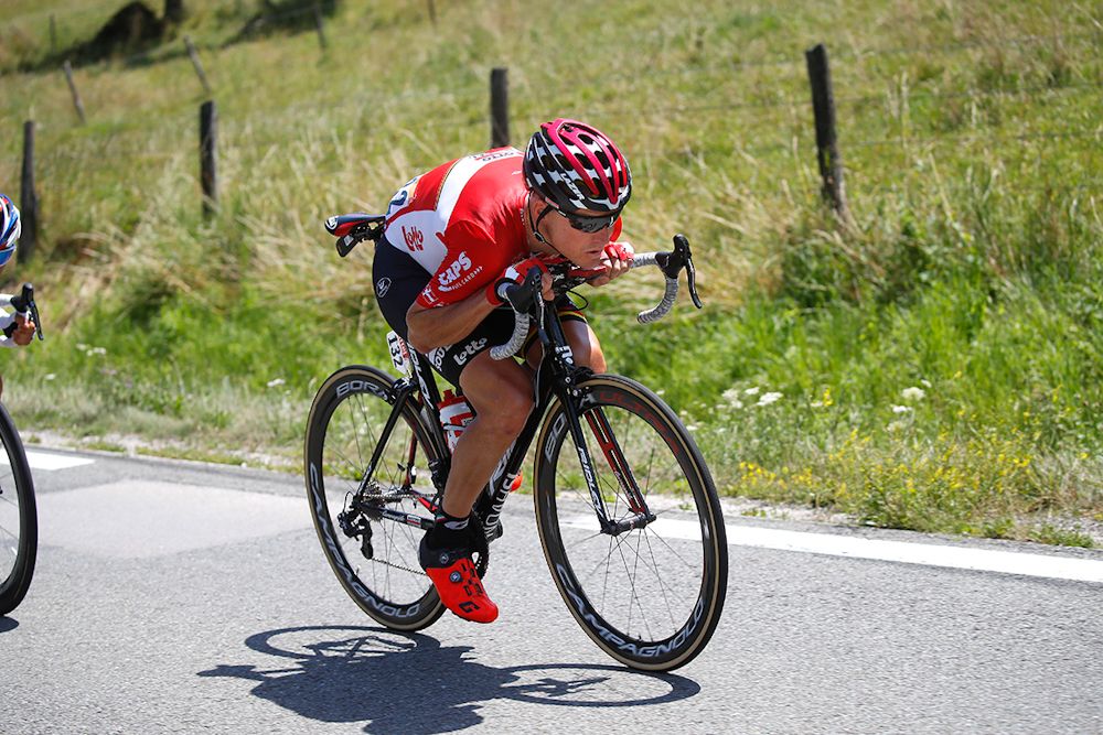 Lars Ytting Bak tucks in during stage 6