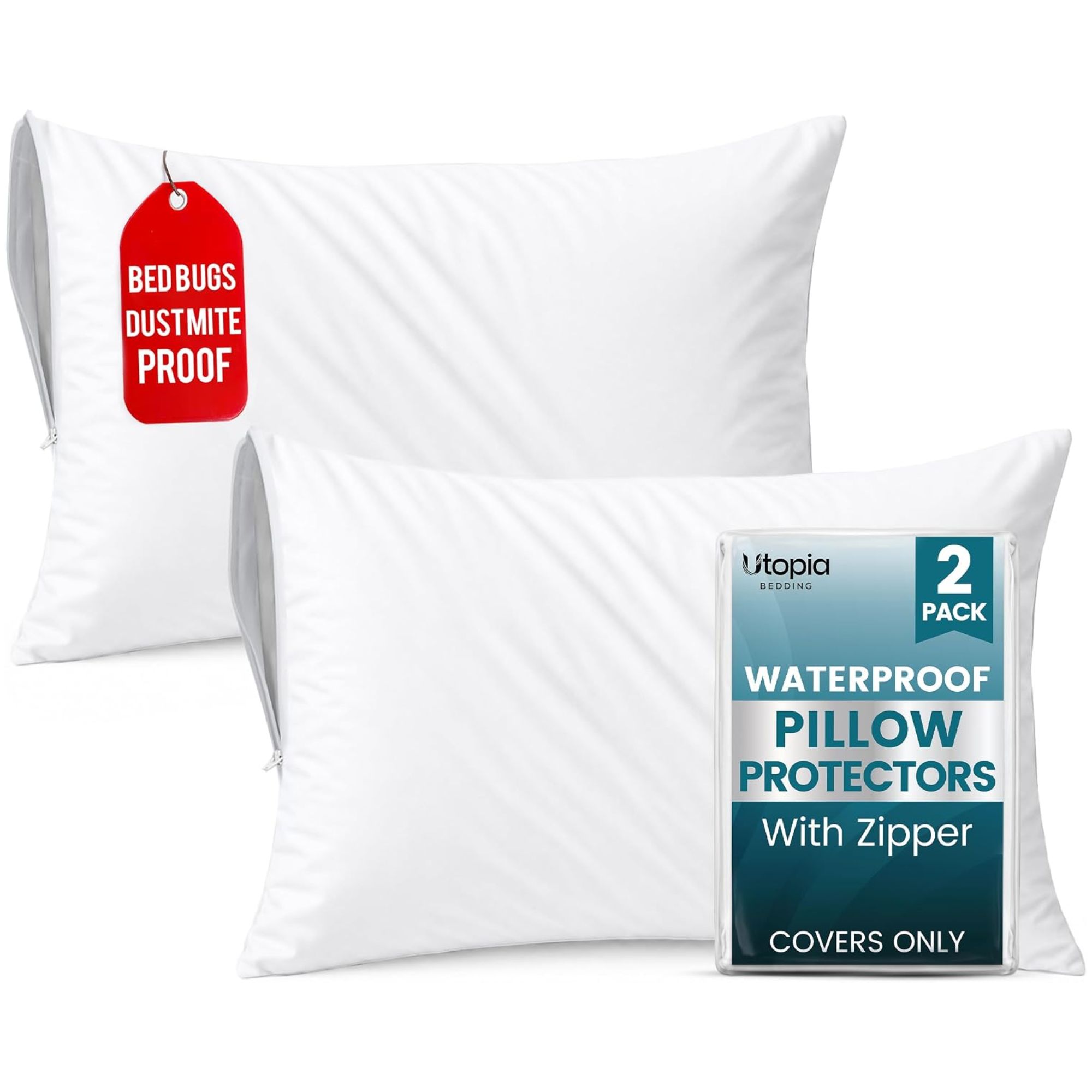 Waterproof pillow protectors