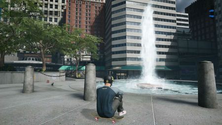 THPS Drain The Fountain challenge