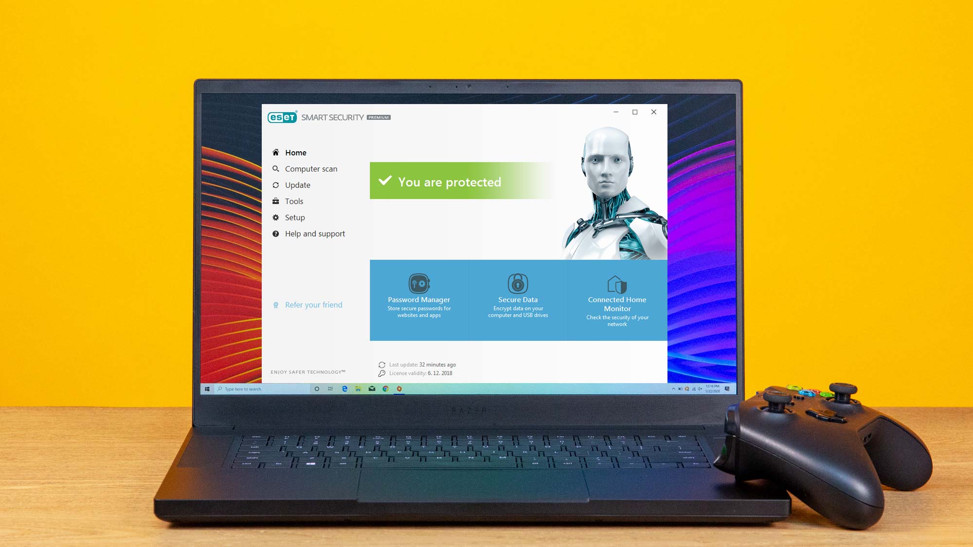 son Foresee path ESET antivirus review | Tom's Guide