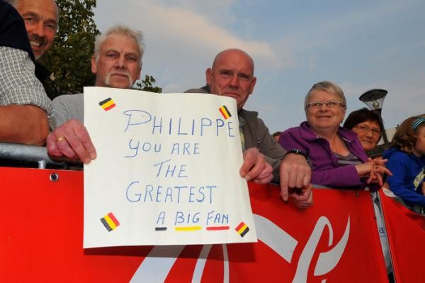 The Gilbert fans were out in force
