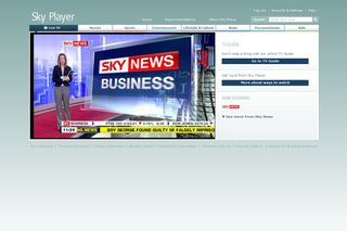 Sky Player live streaming Sky News