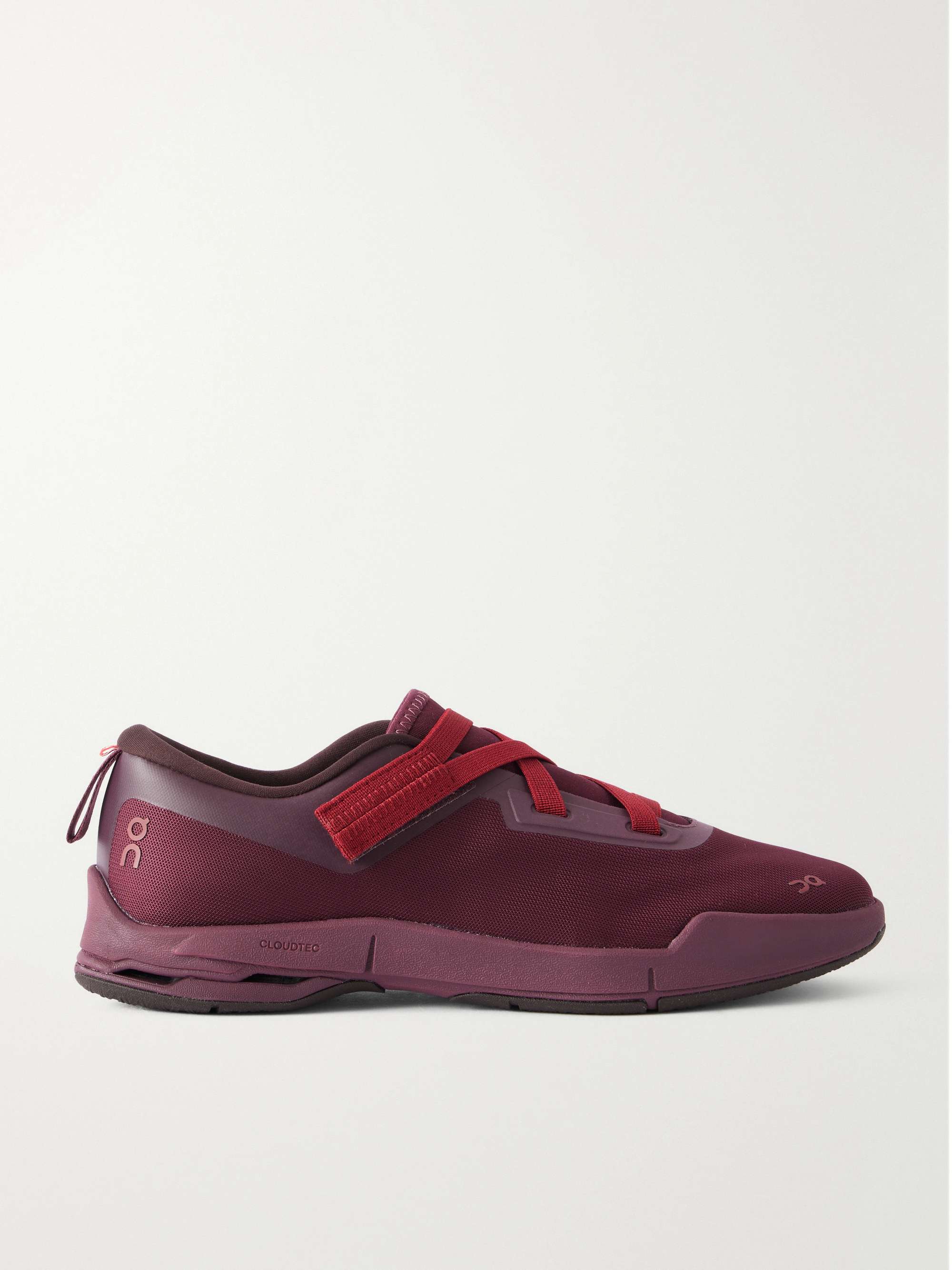+ Zendaya Cloudzone Moon Rubber-Trimmed Mesh Sneakers