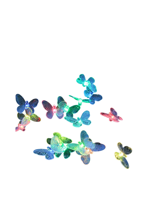 Solar Butterfly Lights Outdoor 4 Pack
