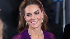 Catherine, Princess of Wales smiles as she arrives for the global premiere of the film 'Digger' in Leicester Square in central London on September 22, 2026