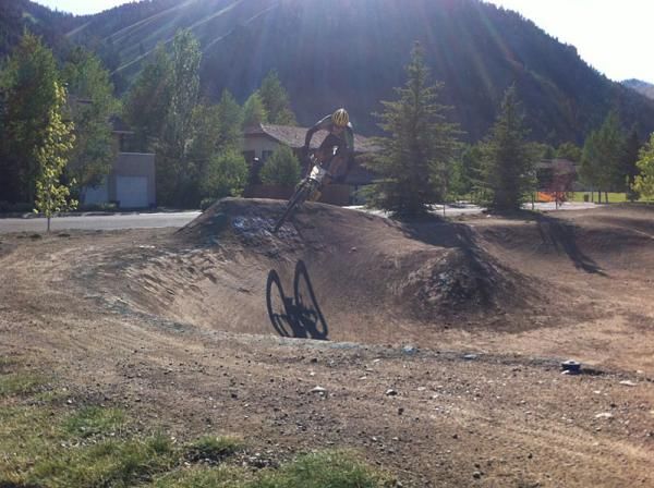 Pump track warm up