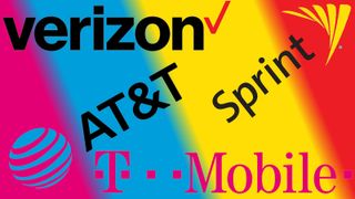Verizon, AT&T, T-Mobile and Sprint 