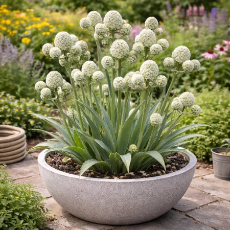 Rattlesnake Master Plug Plant &amp;ndash; Eryngium Yuccifolium Native Perennial &amp;ndash; Architectural Prairie Plant &amp;ndash; Pollinator Favorite (5)