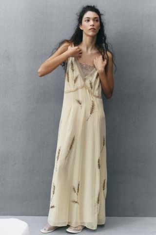 Zara shopping hacks: Zara beaded dress