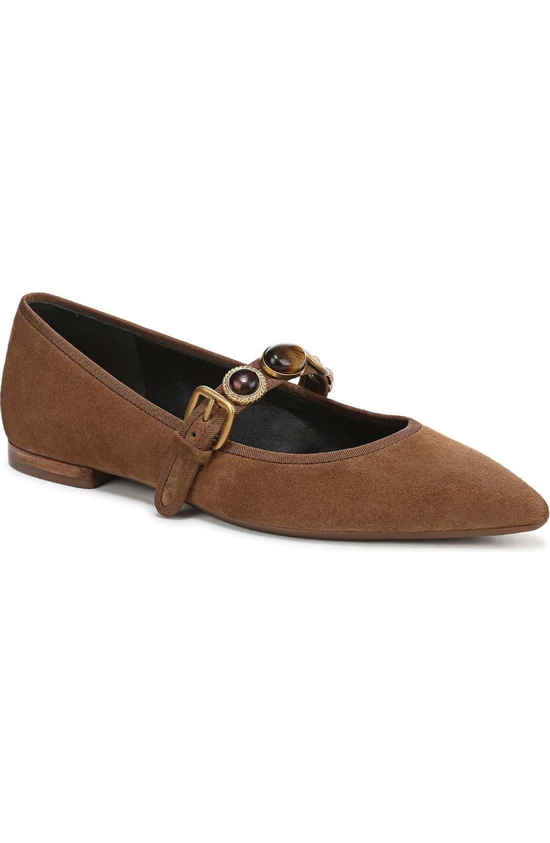 Selene Charms Pointed Toe Flat