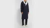 Hamilton and Hare Waffle-Knit Cotton Hooded Robe