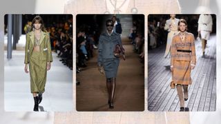 Paris Fashion Week Runway Trends Autumn/Winter 2024 - skirt suits
