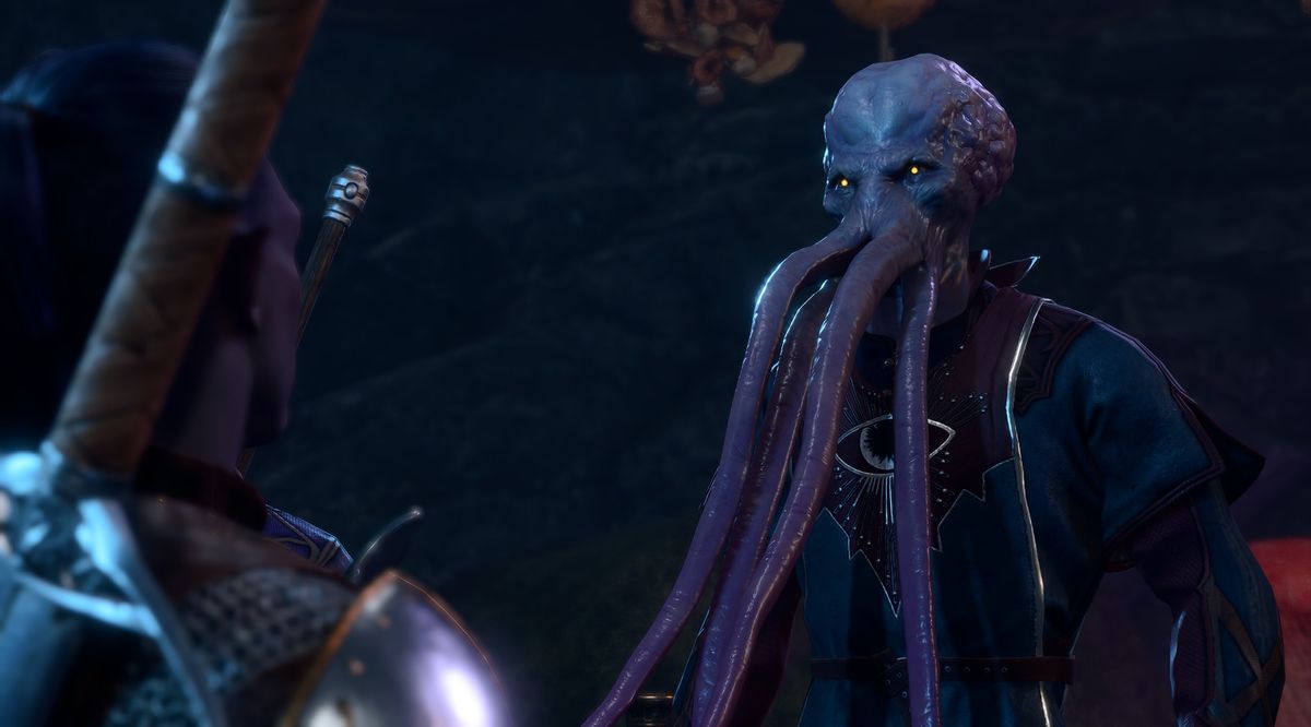 Friendly mind flayer Omeluum in Baldur&#039;s Gate 3