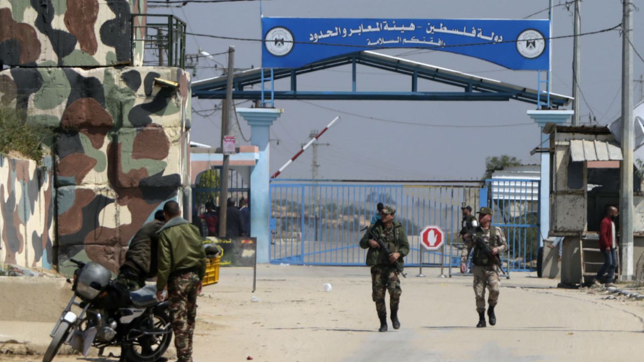 Erez border crossing between Israel and the Gaza strip