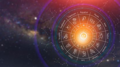 Earth signs—Zodiac signs and astrology with constellations, concepts, predictions, horoscopes, beliefs - stock photo