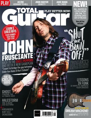 Total Guitar John Frusciante issue cover