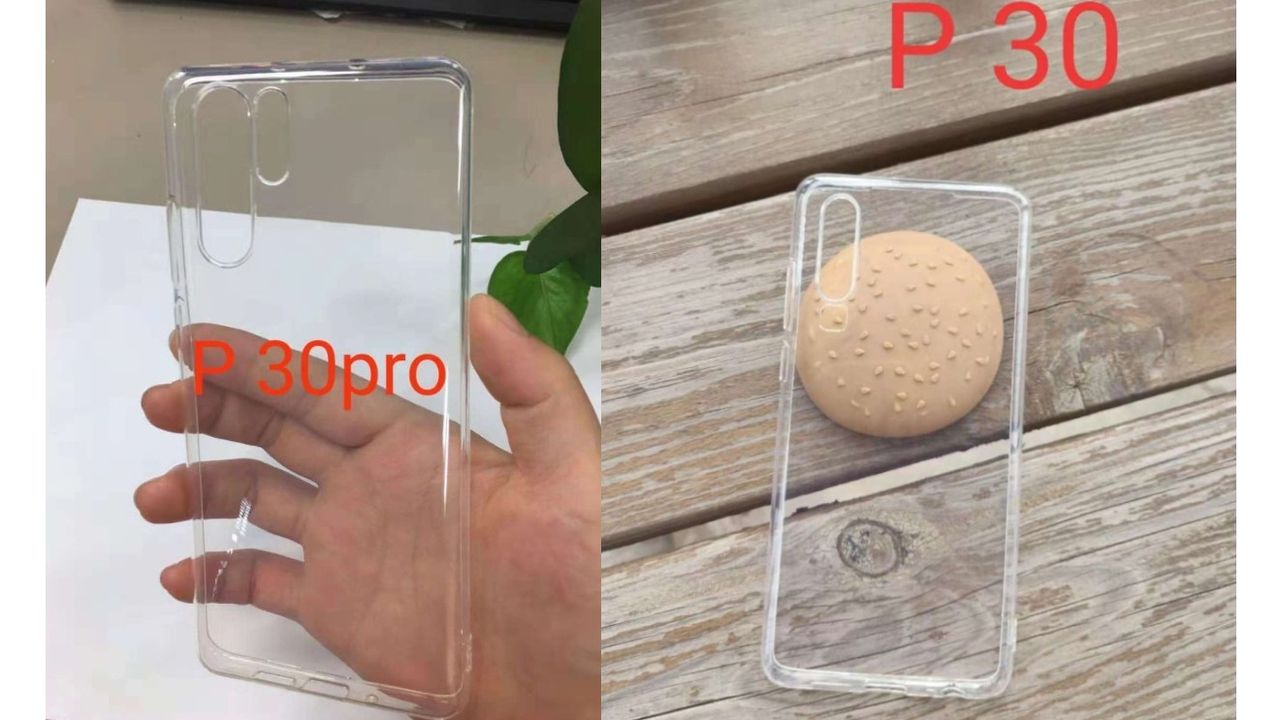 The standard Huawei P30 looks to have a smaller flash. Credit: Ice Universe