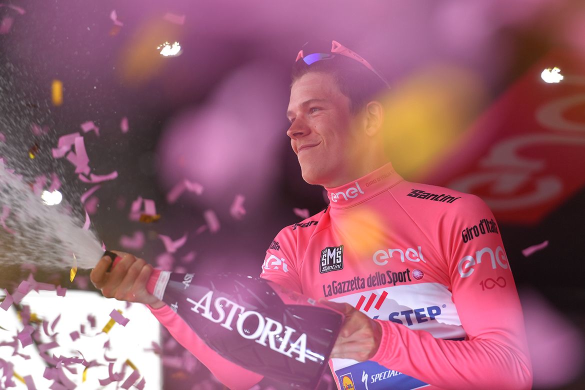 Bob Jungels (Quick-Step Floors) kept pink for another day