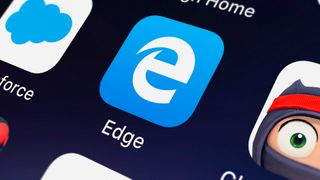 The Microsoft Edge app