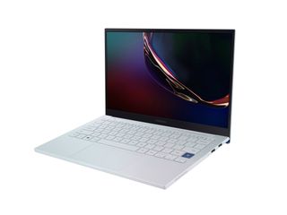 Samsung Galaxy Book Ion with screen open.